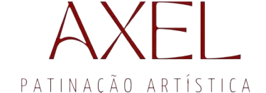 exibe o logo da Axel Patinação